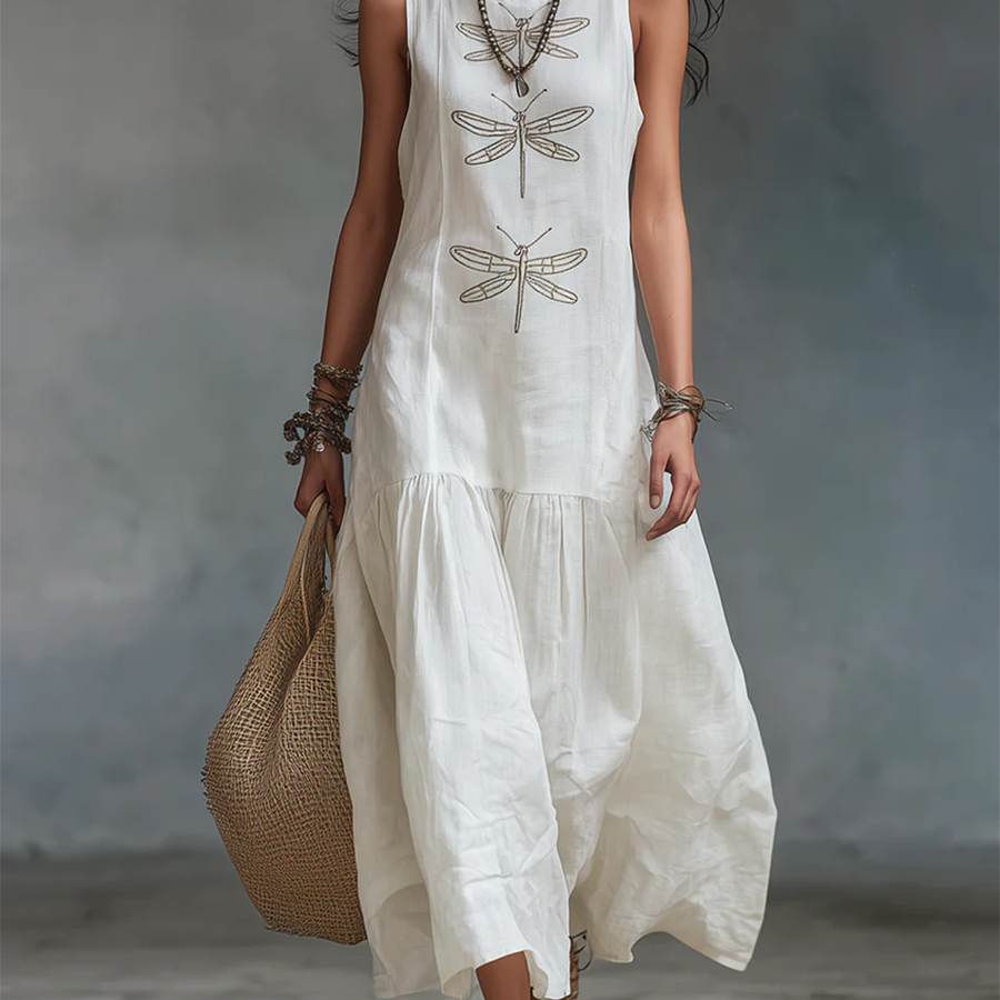 Geneva - Sleeveless Maxi Dress