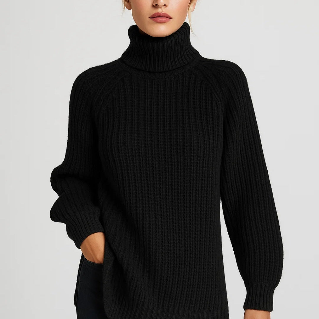 Emma™ Elegant Turtleneck Sweater
