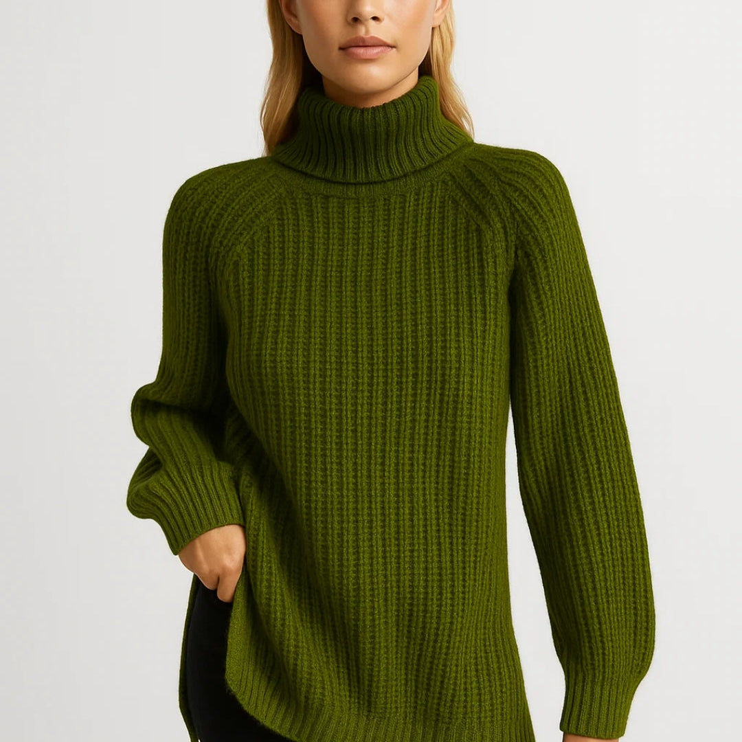 Emma™ Elegant Turtleneck Sweater