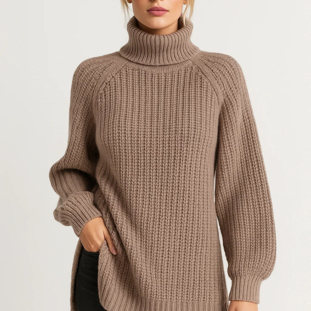 Emma™ Elegant Turtleneck Sweater