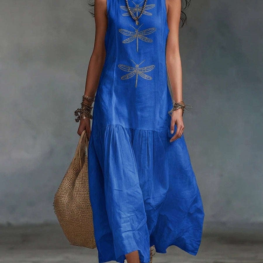 Geneva - Sleeveless Maxi Dress