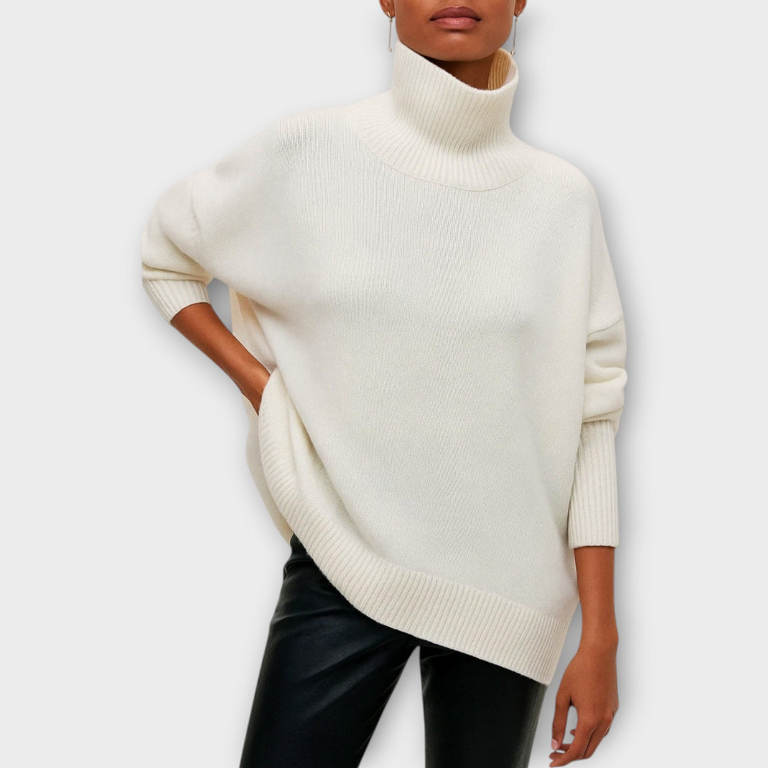 Elvira™ | Elegant polotröja i mjukt stickat material