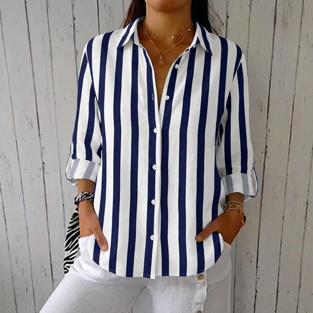 Madeleine™ - Relaxed Blouse With Effortless Style