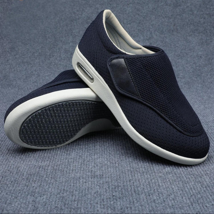 Happy™ WideShoes: Brede Pasvorm Zachte En Antislip Schoenen Voor Dagelijks Gebruik