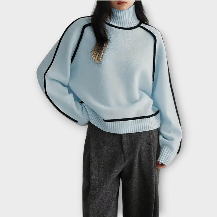 Liora™ | Elegant Stickad Tröja