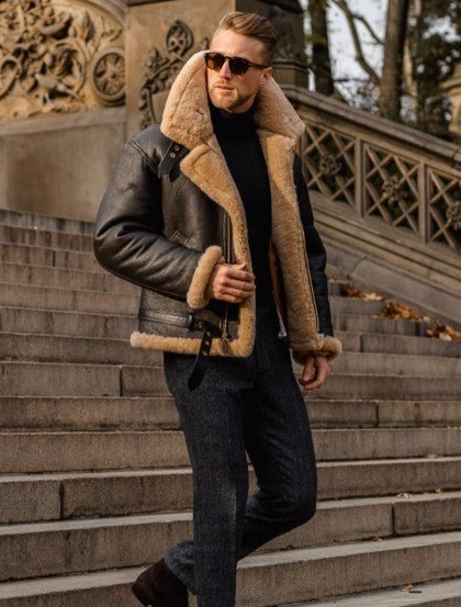 Arvid™ | Premium Bekväm Fleecejacka med Mockaliknande Yta