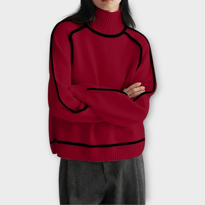 Liora™ | Elegant Stickad Tröja